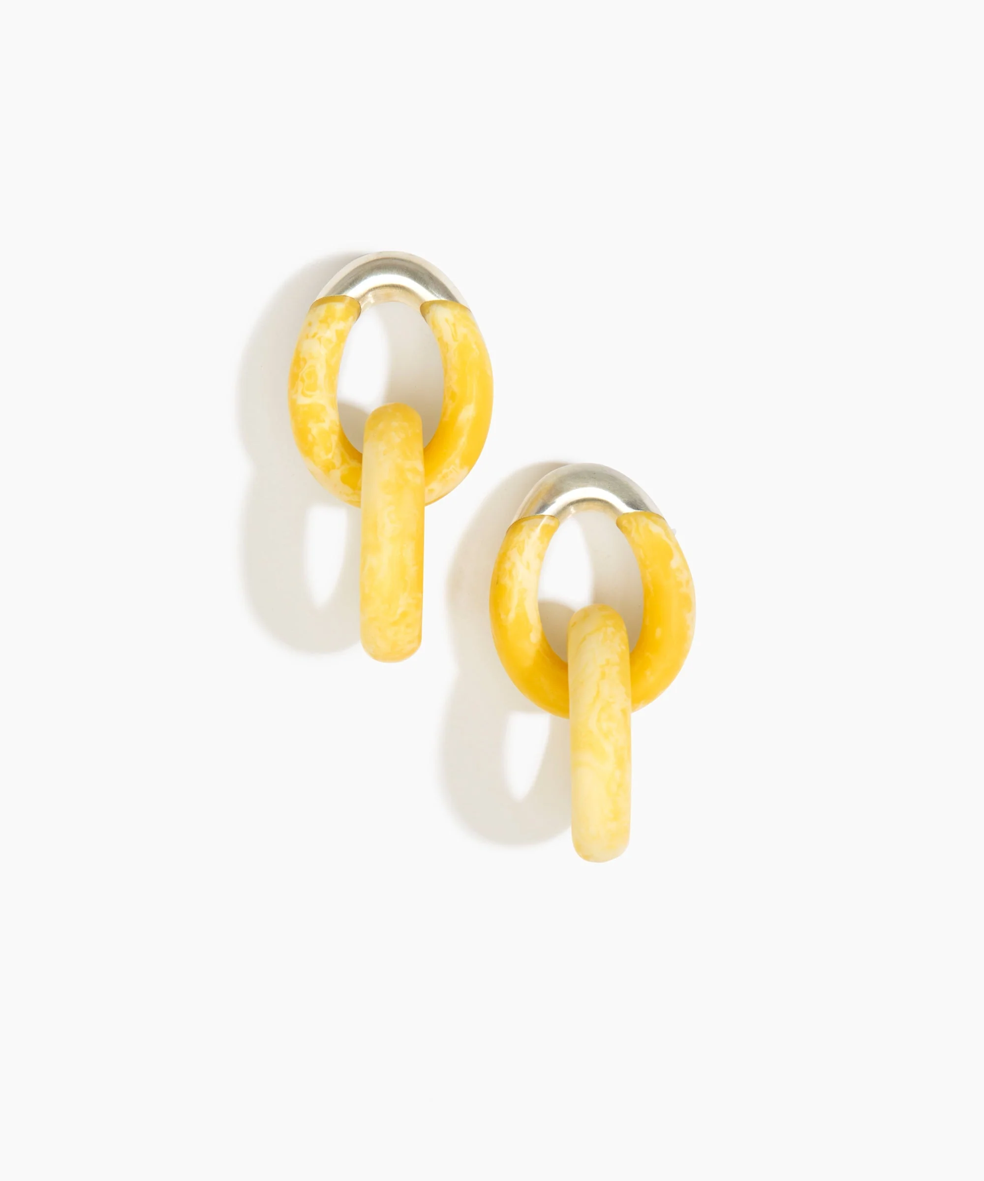 Large Rock Chain Earrings - Image 13