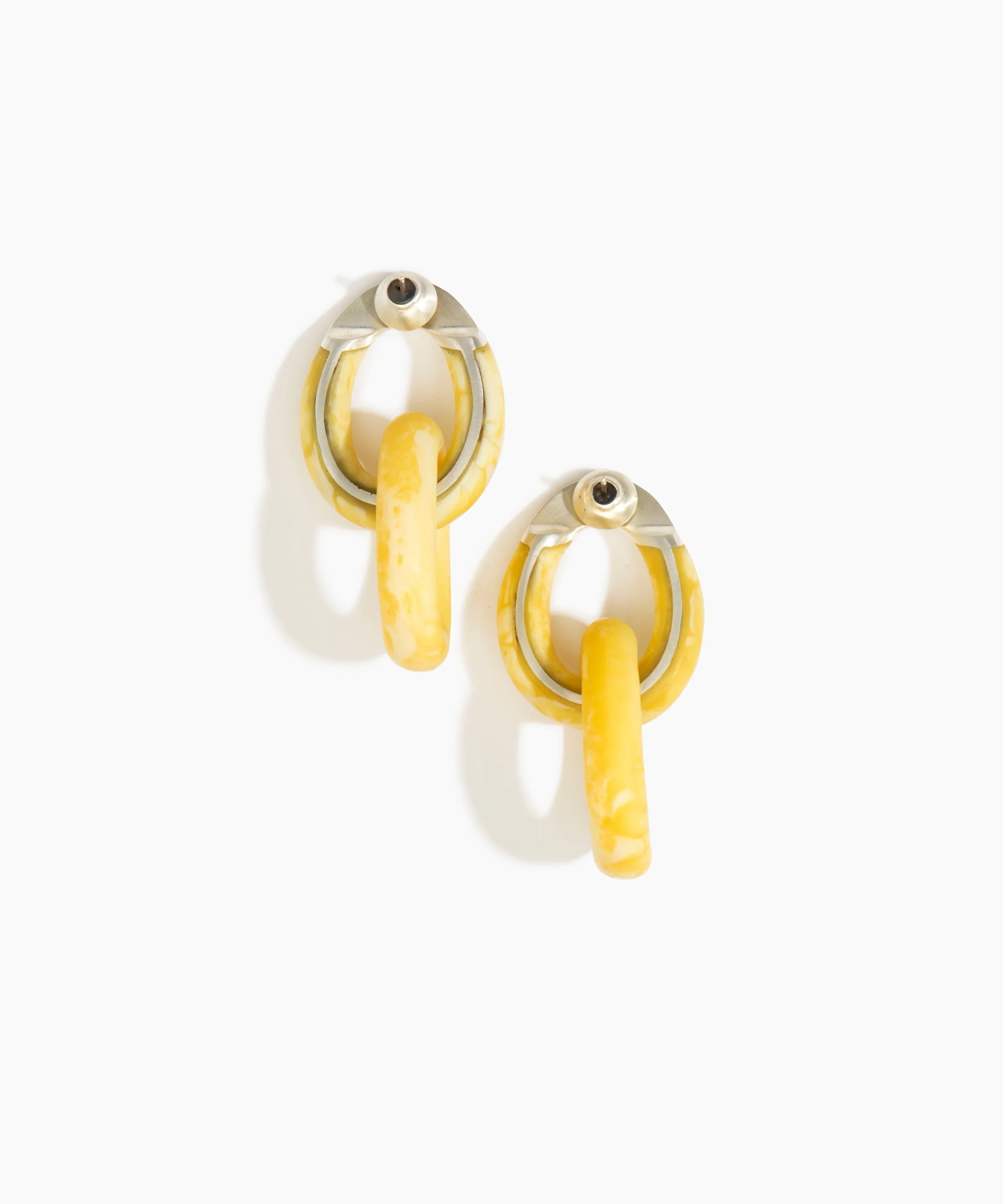 Large Rock Chain Earrings - Image 14
