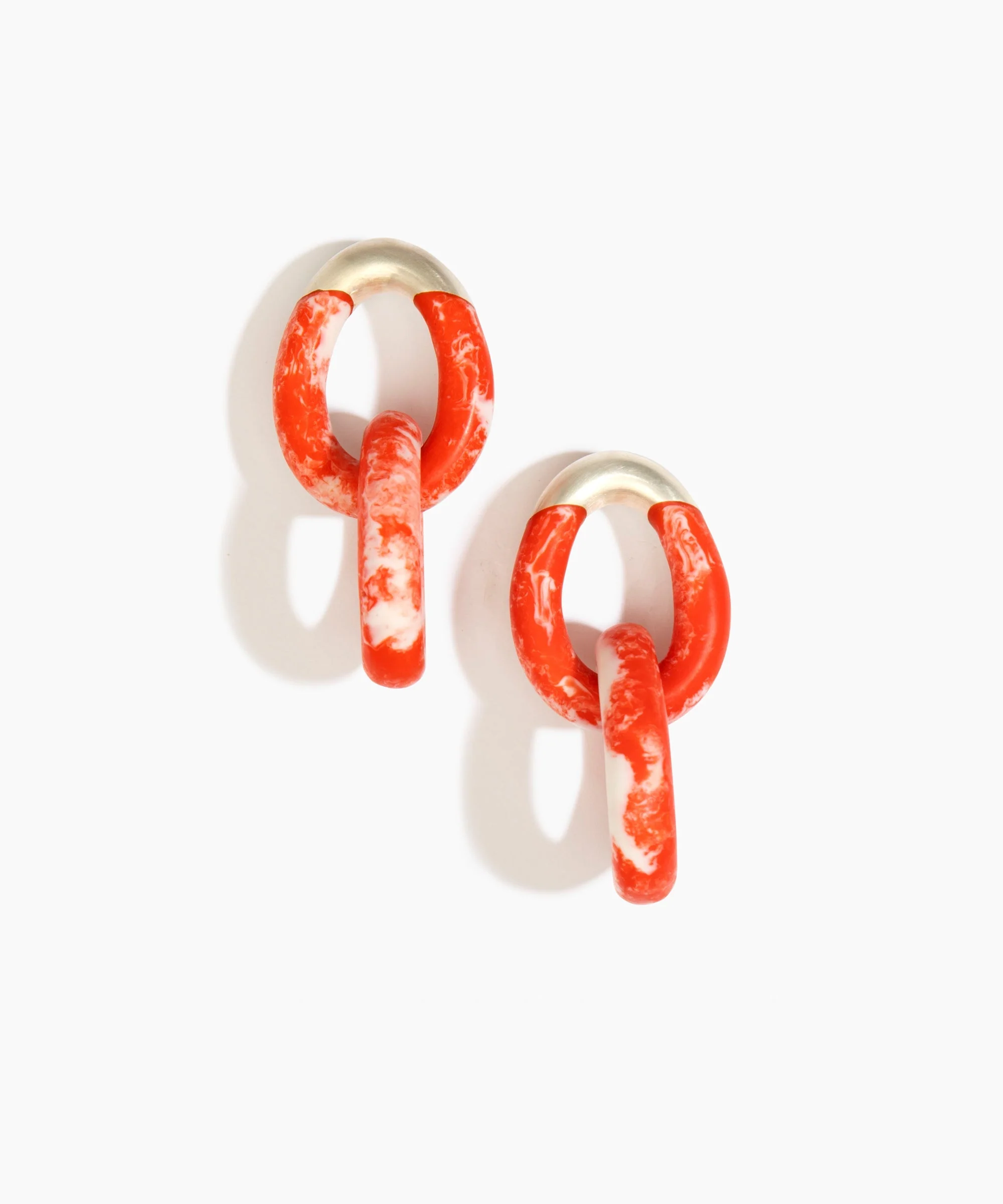 Large Rock Chain Earrings - Image 15