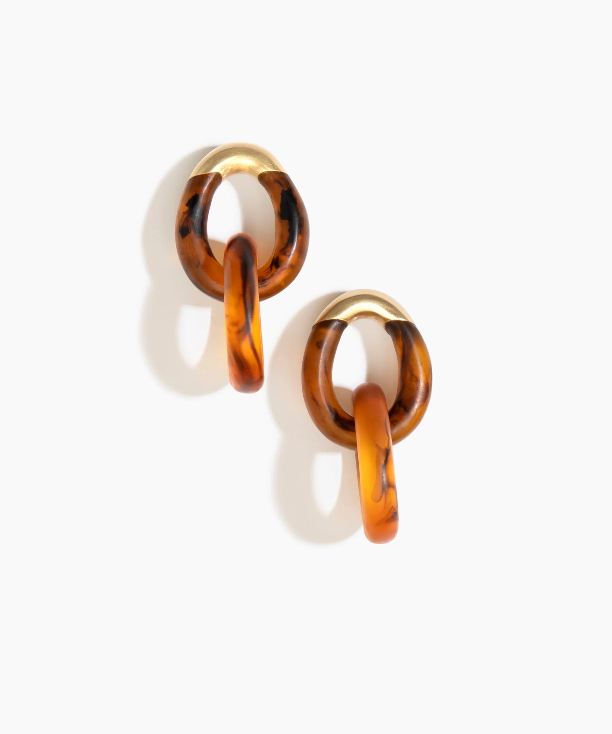 Large Rock Chain Earrings - Image 17