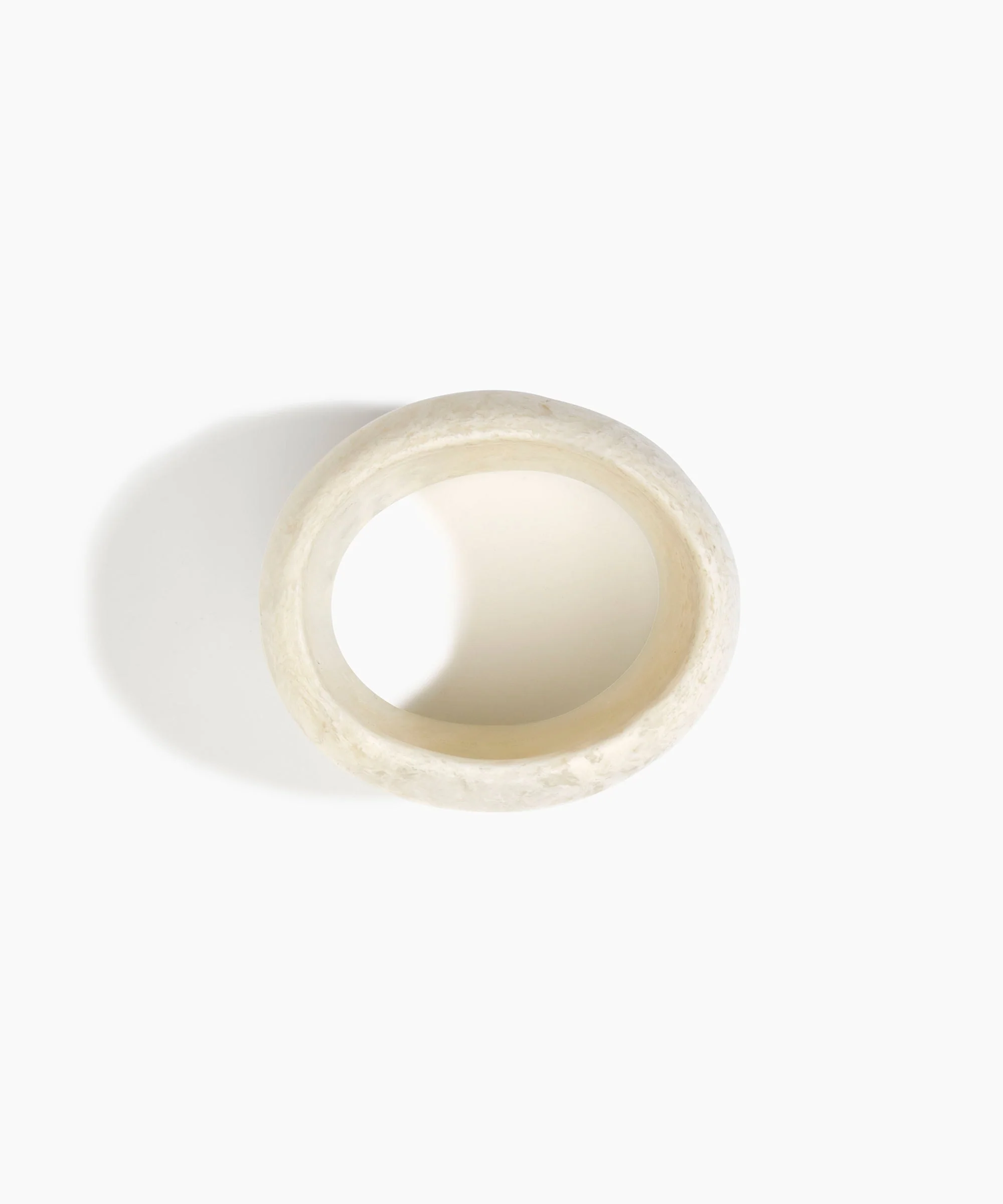Large Organic Oval Bangle - Image 18