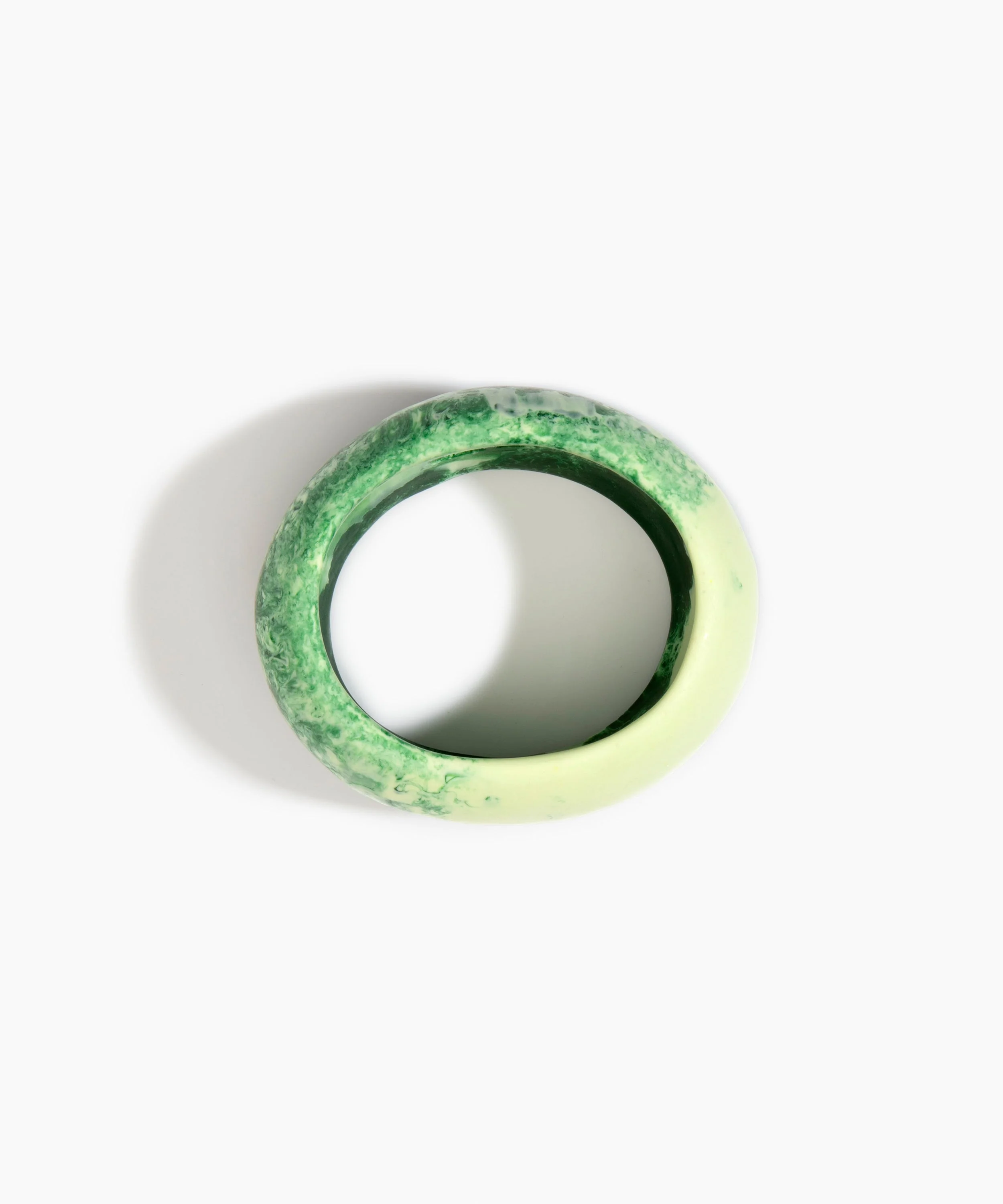 Large Organic Oval Bangle - Image 24