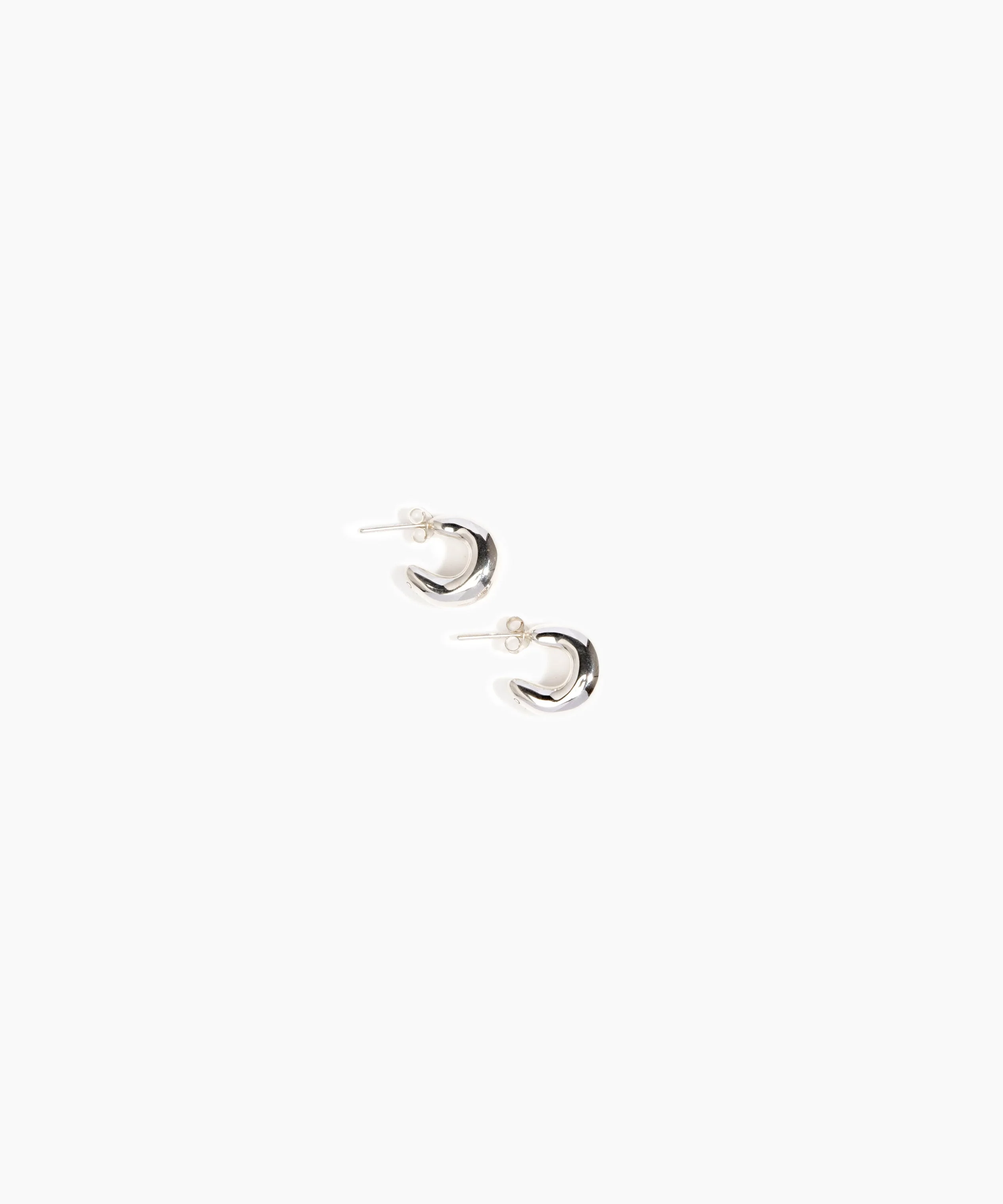 Medium Liquid Loop Earrings - Image 3