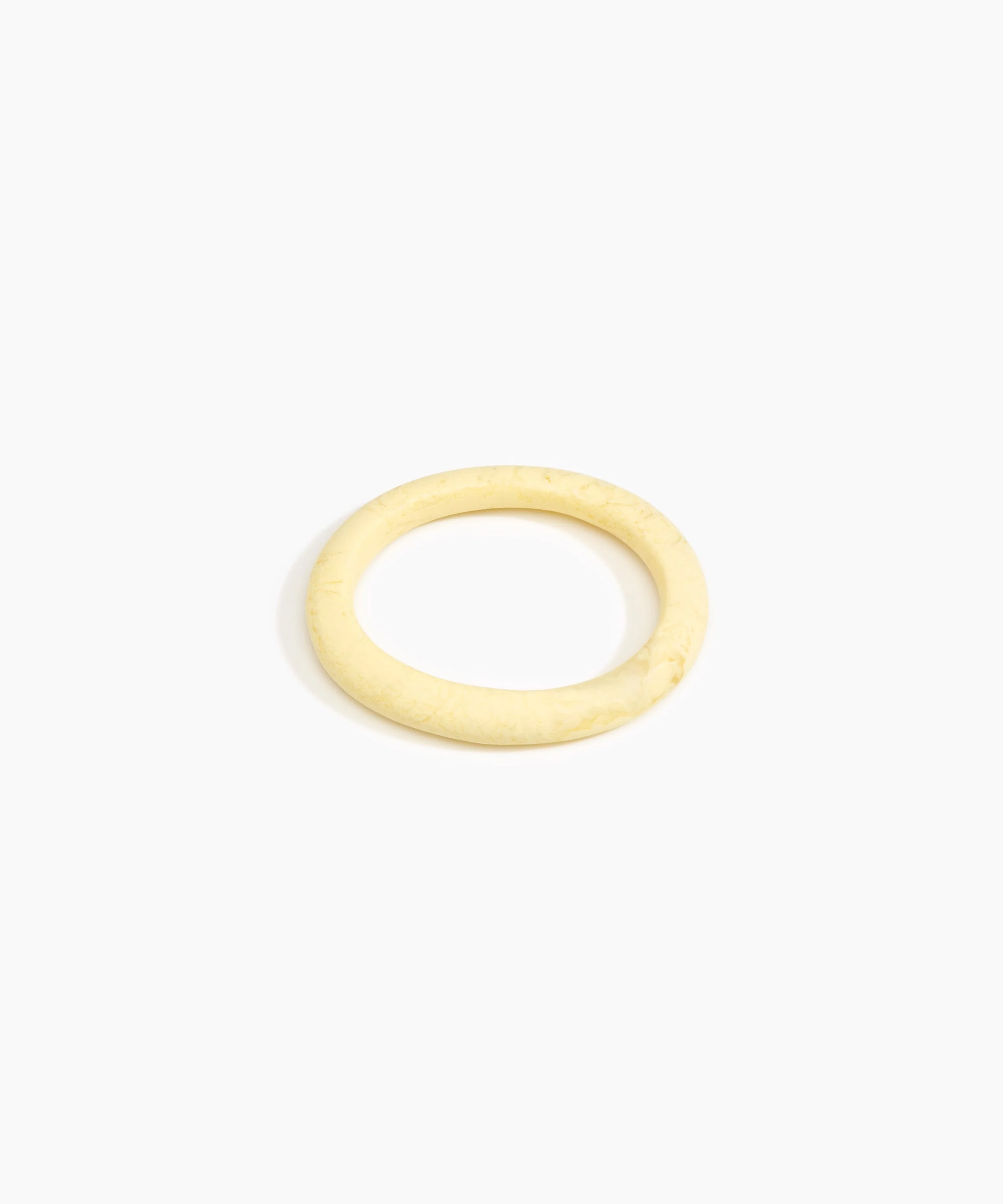 Small Organic Oval Bangle - Image 15